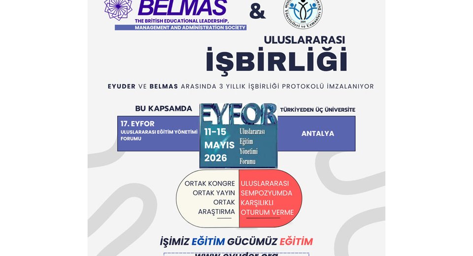 EYUDER ve BELMAS arasında Uluslararası İşbirliği