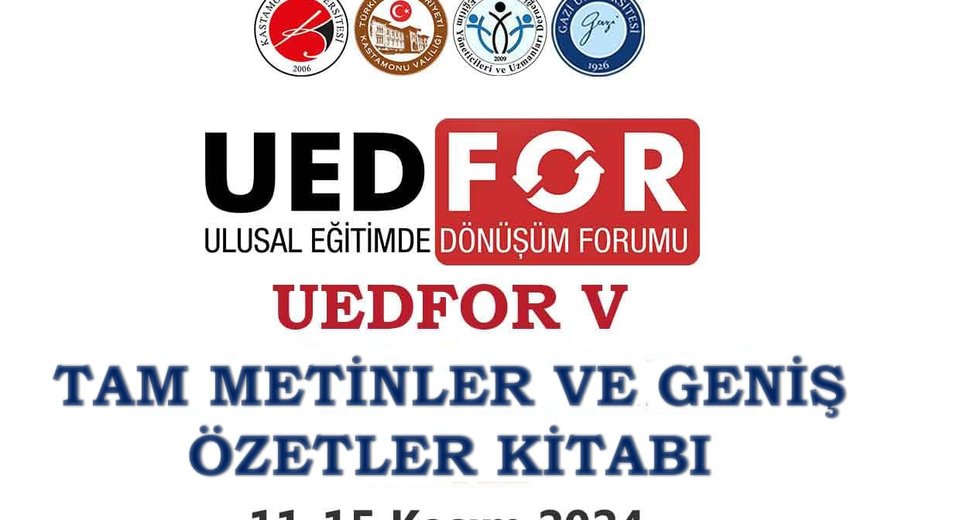 UEDFOR V TAM METİN KİTABI